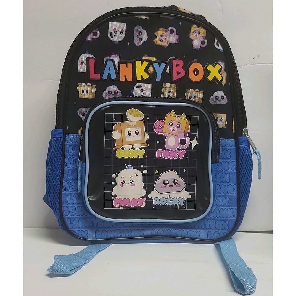 New Lankybox Mini Backpack Bioworld Foxy Boxy Gaming Toy Gift Kid